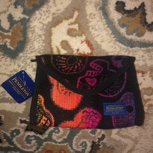Pendleton Rainbow Skull Cosmetics Bag Pouch cute